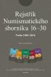 Rejstřík Numismatického sborníku 16 - 30