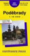 Poděbrady 1:10 000 plán města