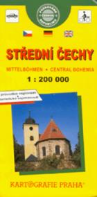 Střední Čechy 1:200 000