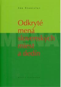 Odkryté mená slovenských miest a dedín