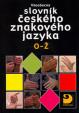 Všeobecný slovní českého znakového jazyka O–Ž - doplněk