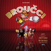 Broučci - 3D obrázky a přiložené brýle
