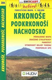 Krkonoše Podkrkonoší Náchodsko 1:100 000