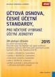 Účtová osnova, České účetní standardy pro některé vybrané účetní jednotky 2015