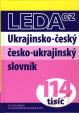 Ukrajinsko- český česko- ukrajinský slovník - 114 tisíc