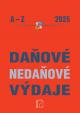 Daňové a nedaňové výdaje A-Z 2025