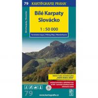BÍLÉ KARPATY, SLOVÁCKO 1:50 000
