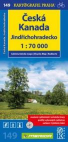 Česká Kanada, Jindřichohradecko 1:70 000