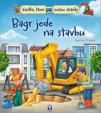 Bagr jede na stavbu