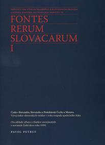 Fontes Rerum Slovacarum I