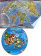 Detská mapa - Prehistorický svet
