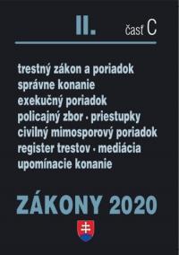 ZÁKONY 2020 II/C - Trestné zákony - úplné znenie k 1.1.2020