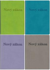 Nový zákon a Žalmy (svetlozelená, tyrkysová, fialová, sivá obálka)