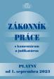 Zákonník práce s komentárom a judikatúrou platný od 01. sept. 2023