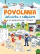 Povolania - Maľovanka s nálepkami