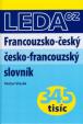 Francouzsko-český, česko-francouzský slovník 345 tisíc