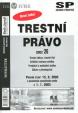 Trestní právo Právní stav k 15.9.2002