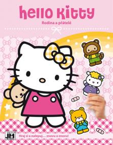 Hello Kitty-Rodina-Samolepková knížka