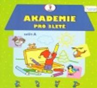 Akadamie pro tříleté, sešit A - omalovánky se samolepkami