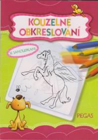 Pegas - kouzelné obkreslování se samolepkami