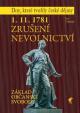 1. 11. 1781 - Zrušení nevolnictví