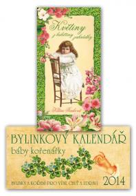 Bylinkový kalendář báby kořenářky 2014 + Květiny z babiččiny zahrádky