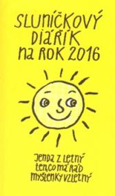 Sluníčkový diářík na rok 2016