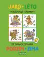 JARO, LÉTO, PODZIM, ZIMA - Kniha samolep