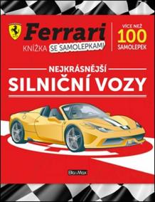 FERRARI, silniční vozy - Kniha samolepek