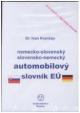 CD-ROM Nemecko-slovenský, slovensko-nemecký automobilový slovník EÚ
