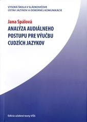 Analýza audiálneho postupu pre výučbu cudzích jazykov