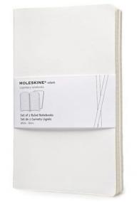 Moleskine: Volant zápisníky linkované bílé L