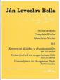 Súborné dielo B:5 - Koncertná skladba v uhorskom štýle (Ján Levoslav Bella)